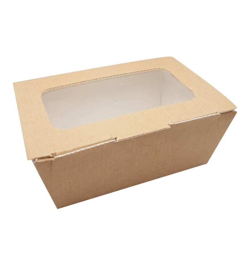 Huhtamaki Taste Small Food To Go Box With Window 360 Pack