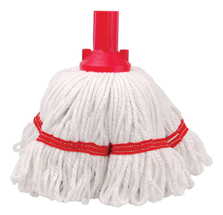 Red Hygiemix Washable Mop Head 200G