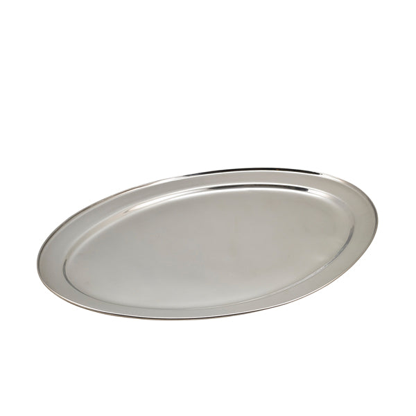 GenWare Stainless Steel Oval Flat 24 Inches