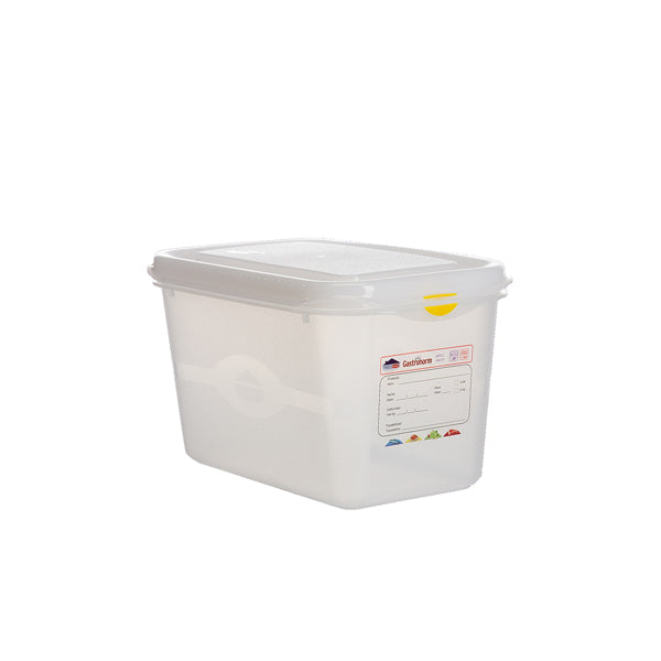 GN Storage Container 1/4 150mm Deep 4.3L 6 Pack