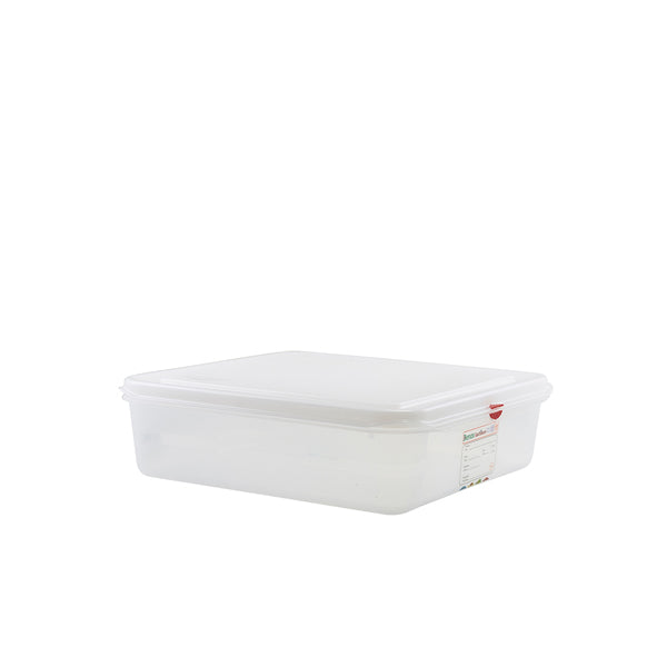 GN Storage Container 2/3 100mm Deep 9L 6 Pack