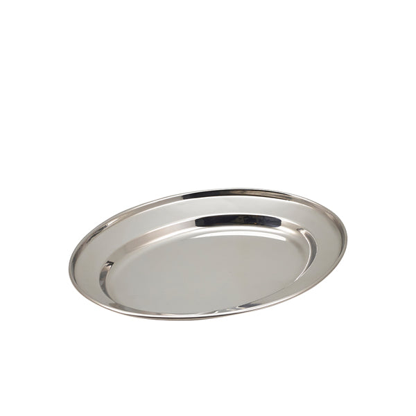 GenWare Stainless Steel Oval Flat 10 Inches