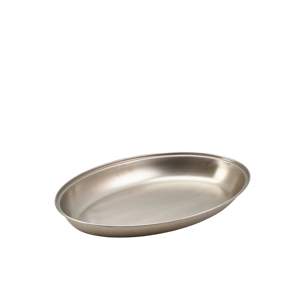 GenWare Stainless Steel Oval Vegetable Dish 10"