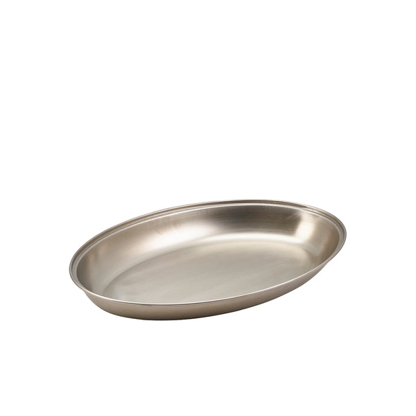 GenWare Stainless Steel Oval Vegetable Dish 12 Inches