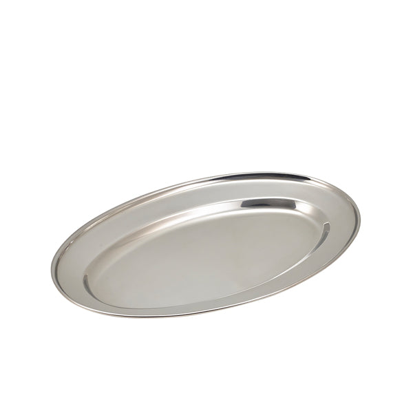 GenWare Stainless Steel Oval Flat 16 Inches