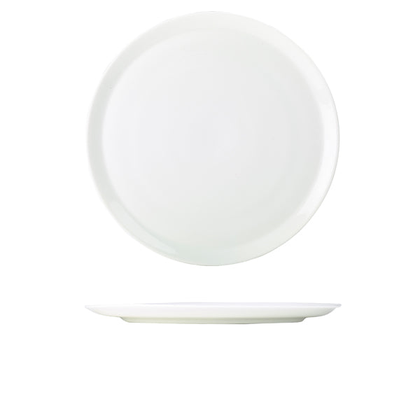 Genware Porcelain Pizza Plate 28cm/11" 6 Pack