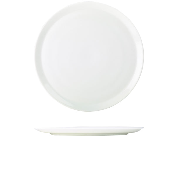 Genware Porcelain Pizza Plate 32cm/12.5" 6 Pack