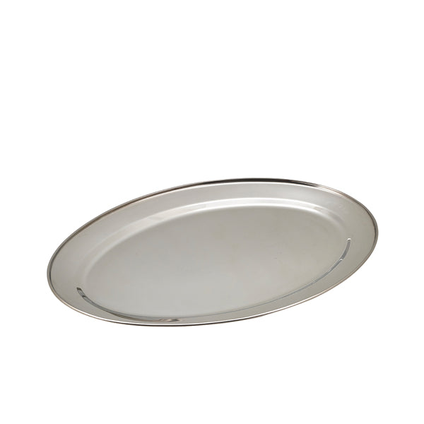 GenWare Stainless Steel Oval Flat 18"