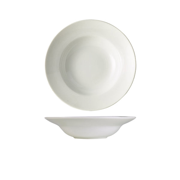 Genware Porcelain Pasta Dish 22cm/8.5" 6 Pack