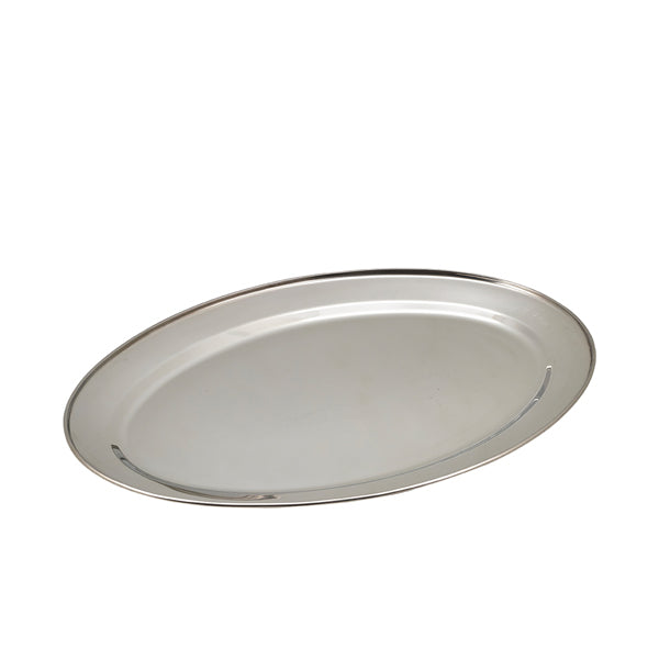 GenWare Stainless Steel Oval Flat 20 Inches