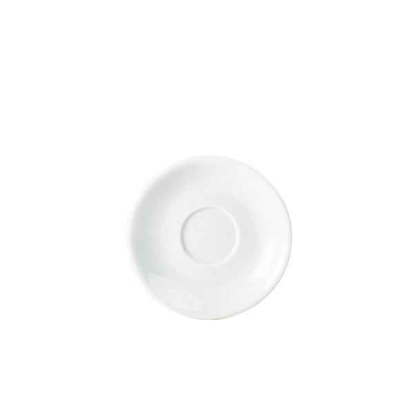 Genware Porcelain Saucer 13.5cm/5.25" 6 Pack