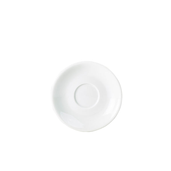 Genware Porcelain Saucer 14.5cm/5.75" 6 Pack