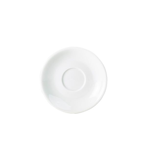 Genware Porcelain Saucer 17cm/6.75" 6 Pack