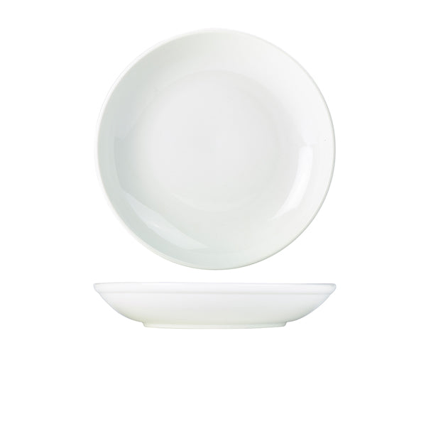 Genware Porcelain Couscous Plate 26cm/10.25" 6 Pack