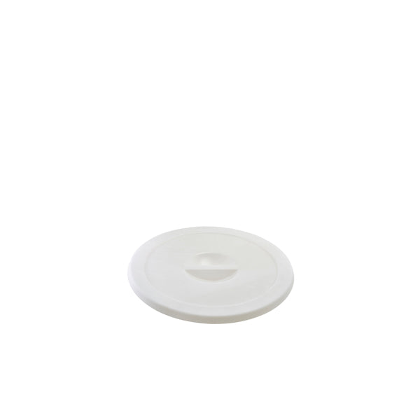 White Polyethylene Bin Lid