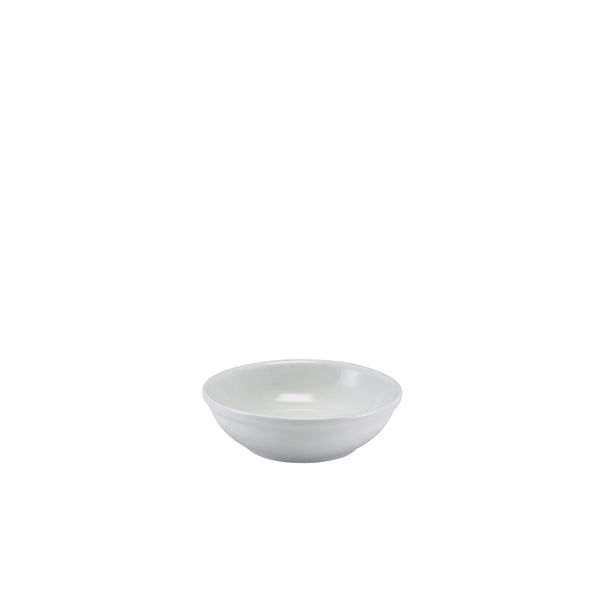 GenWare Porcelain Butter/Dip Dish 7.8cm/3" 12 Pack