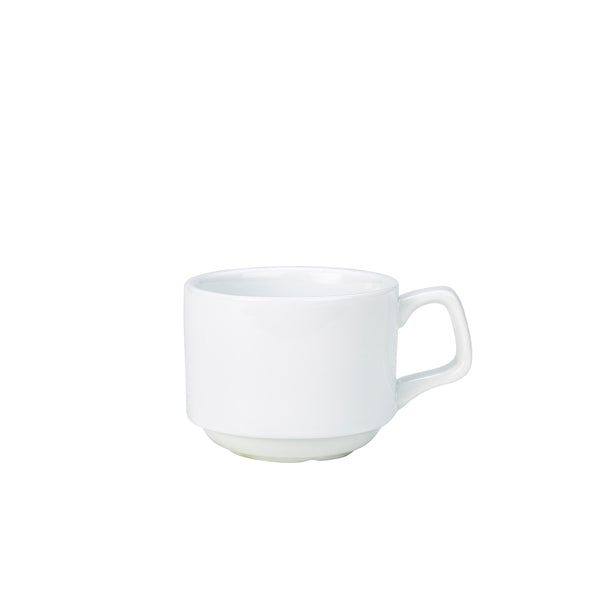 Genware Porcelain Stacking Cup 20cl/7oz 6 Pack