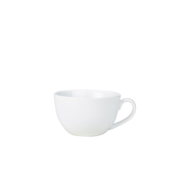 Genware Porcelain Bowl Shape Cup 20cl/7oz 6 Pack