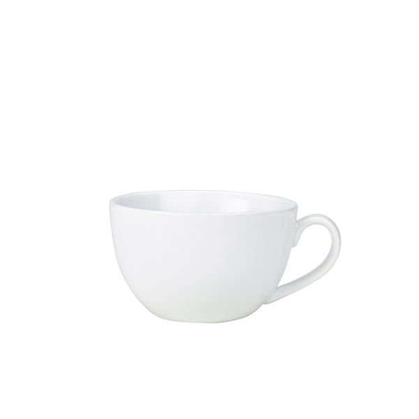 Genware Porcelain Bowl Shaped Cup 29cl/10.25oz 6 Pack