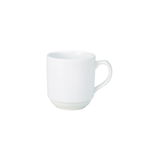 Genware Porcelain Stacking Mug 30cl/10oz 6 Pack