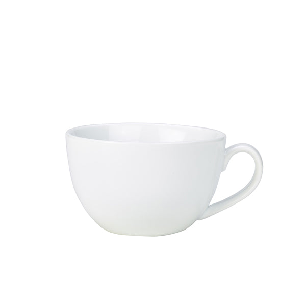 Genware Porcelain Bowl Shaped Cup 40cl/14oz 6 Pack