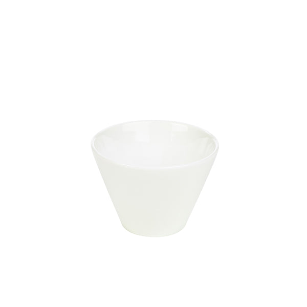 Genware Porcelain Conical Bowl 12cm/4.75" 6 Pack