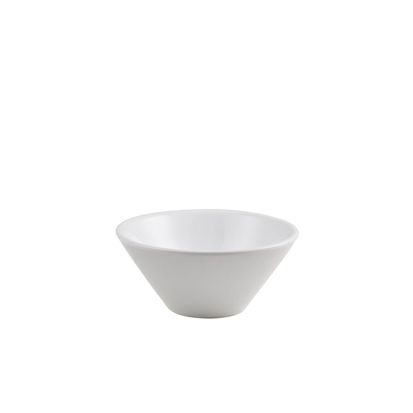 Genware Porcelain Low Conical Bowl 13.5cm/5.25" 6 Pack