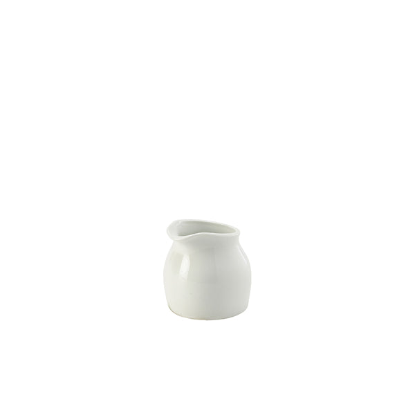 Genware Porcelain Cream Tot 3cl/1oz 6 Pack