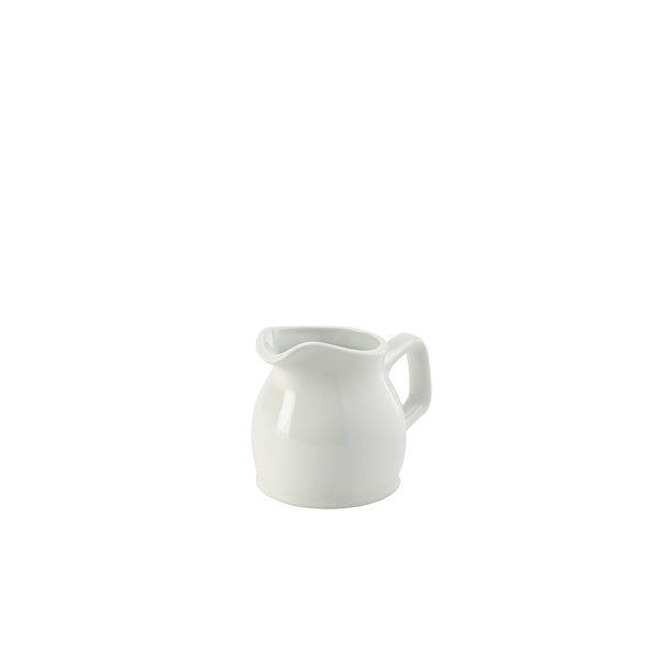 Genware Porcelain Jug 14cl/5oz 6 Pack