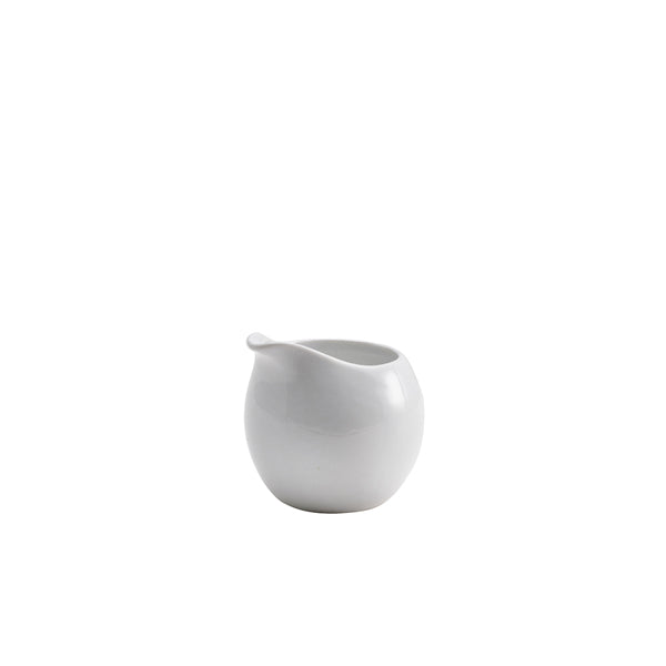 Genware Porcelain Milk Jug 8.5cl/3oz 12 Pack