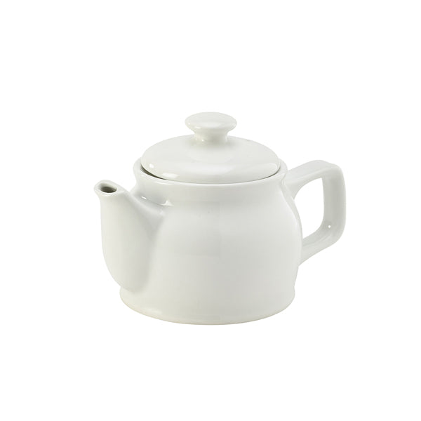 Genware Porcelain Teapot 31cl/11oz 6 Pack