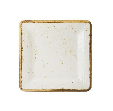 Steelite Craft White Dinnerware 12.7cm Square Plate 6 Pack