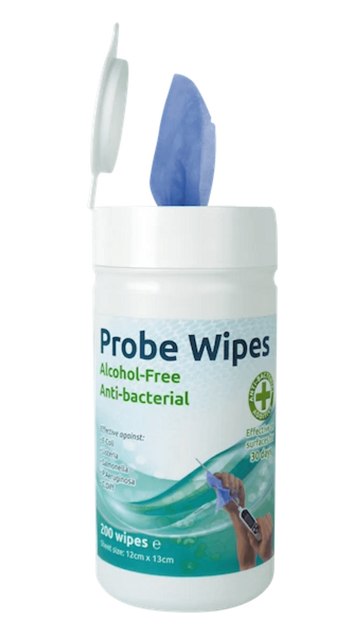 Probe Wipes Tub 200 Wipes 6 Pack