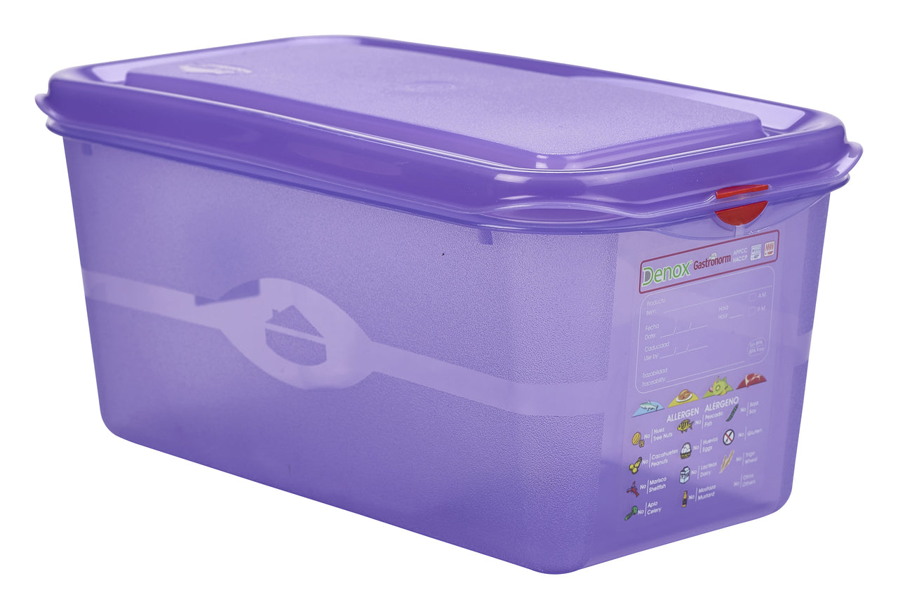 Allergen GN Storage Container 1/3 150mm Deep 6L 6 Pack