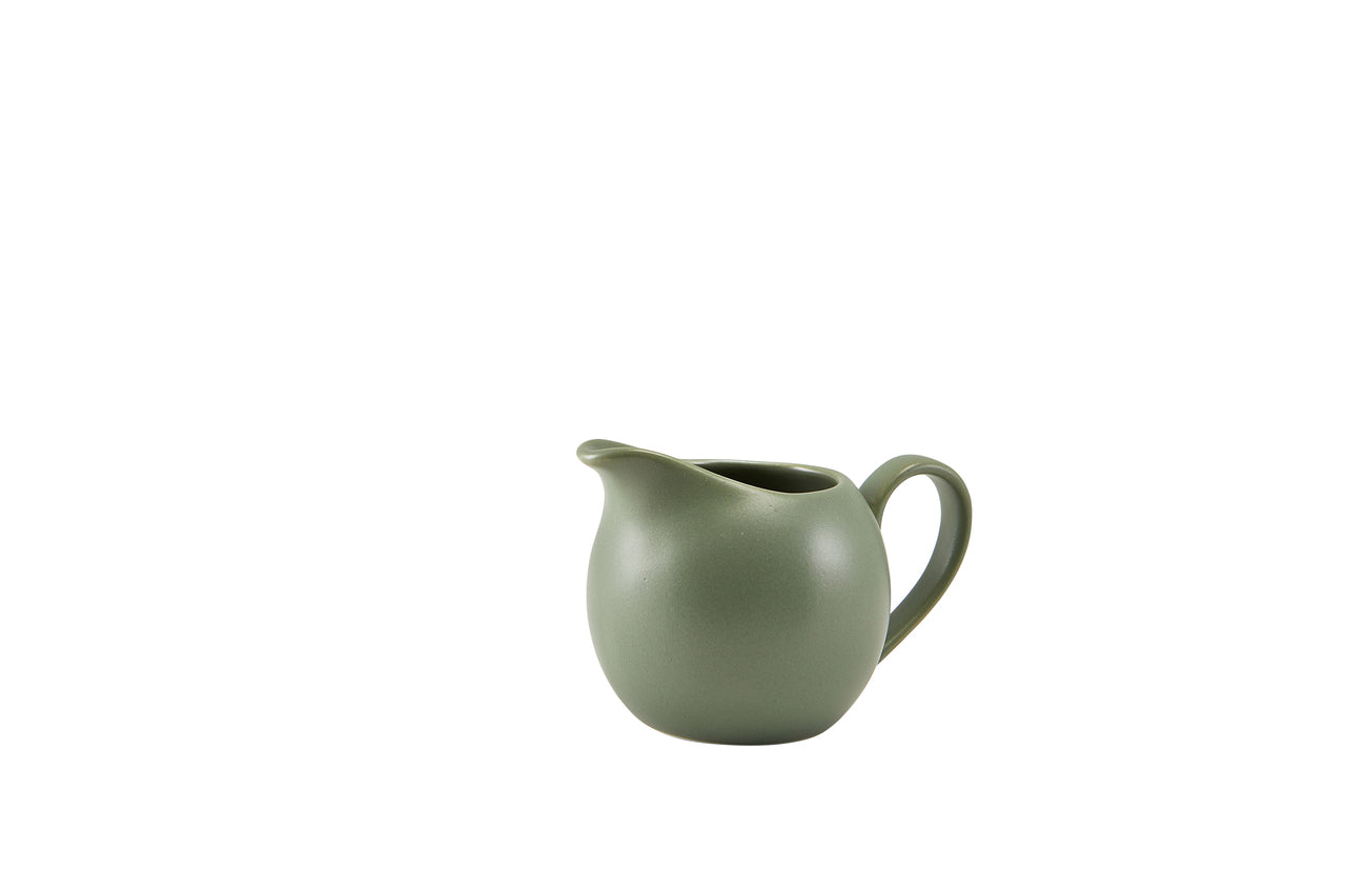 GenWare Porcelain Matt Sage Jug 14cl/5oz 6 Pack