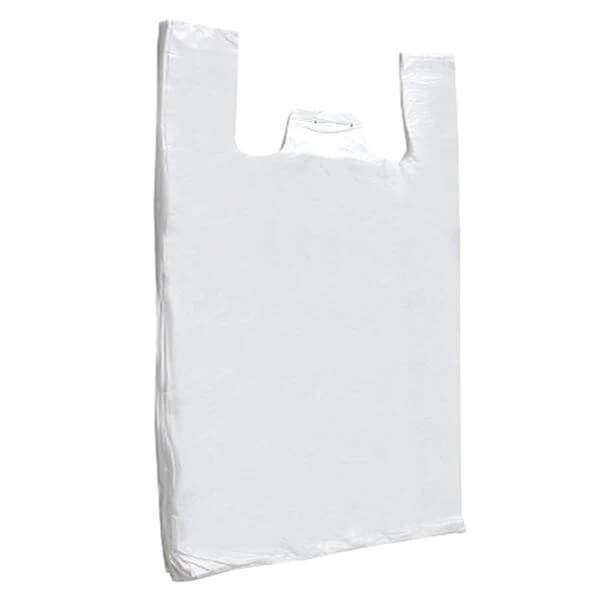 Jumbo Vest Carrier Heavy Duty White 12 x 18 x 24 1000 Pack