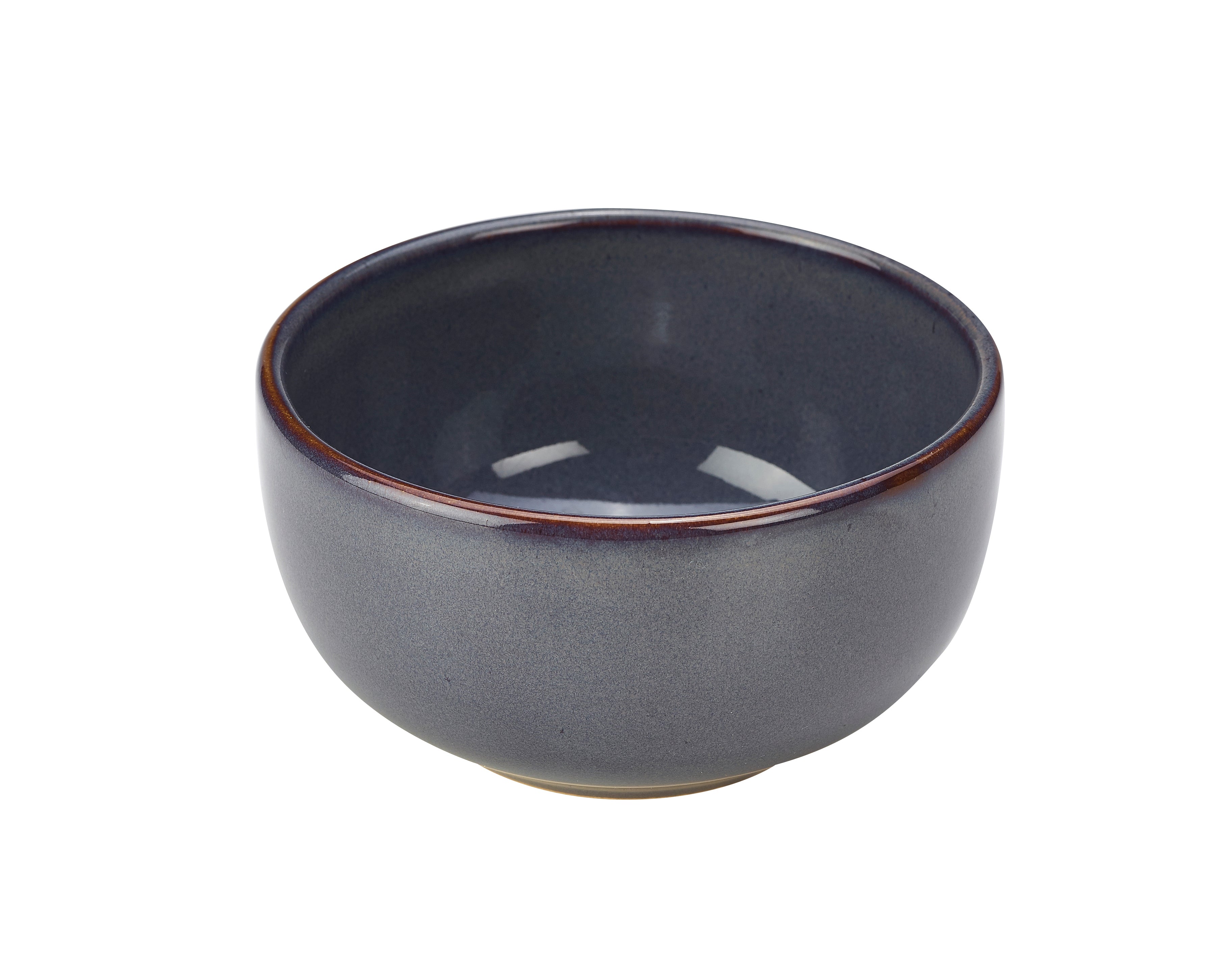 Terra Stoneware Rustic Blue Round Bowl 12.5cm 6 Pack