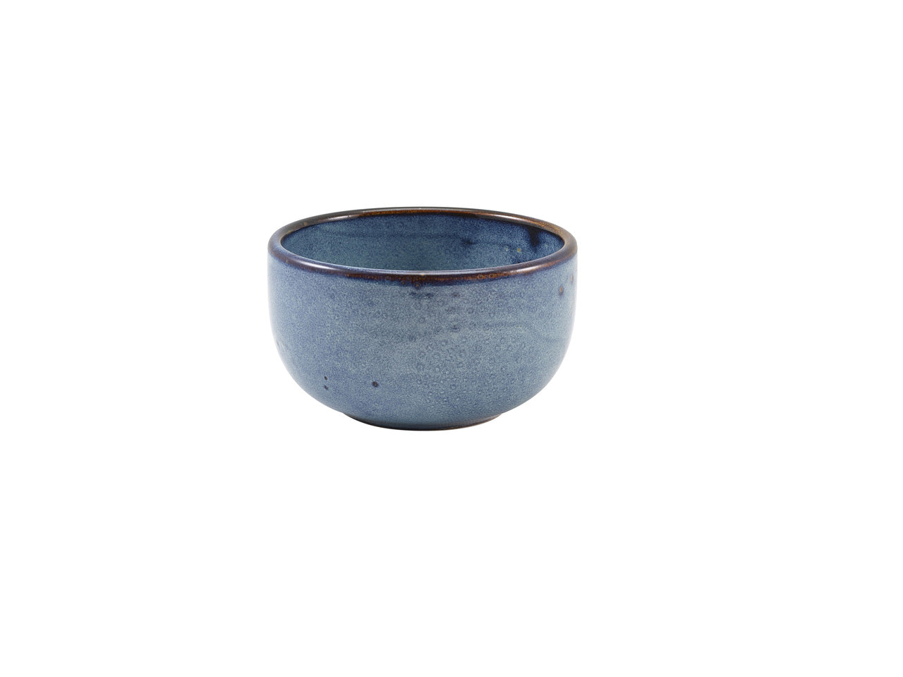 Terra Porcelain Aqua Blue Round Bowl 12.5cm 6 Pack