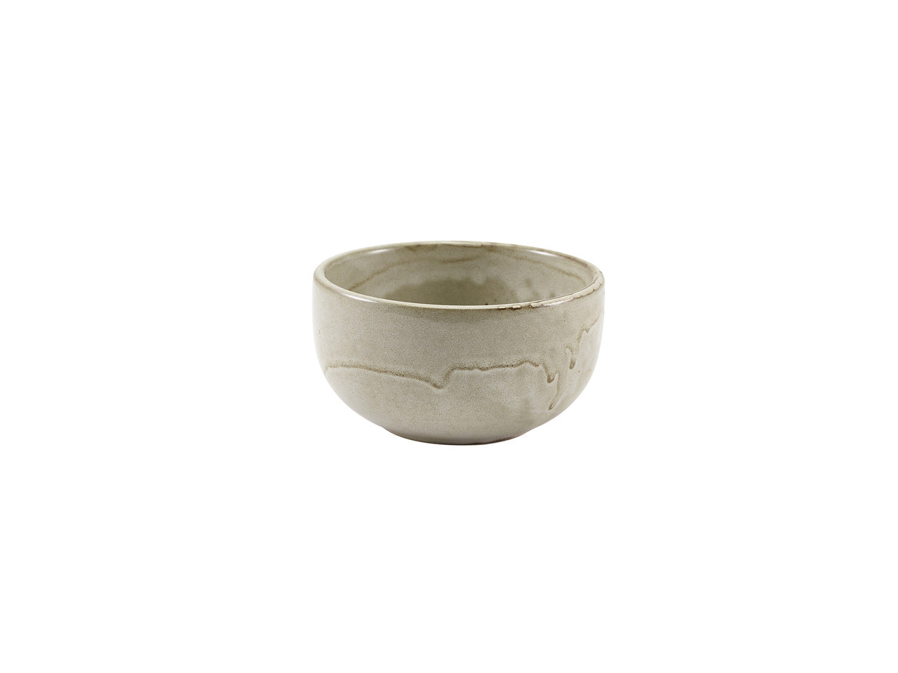 Terra Porcelain Grey Round Bowl 11.5cm 6 Pack