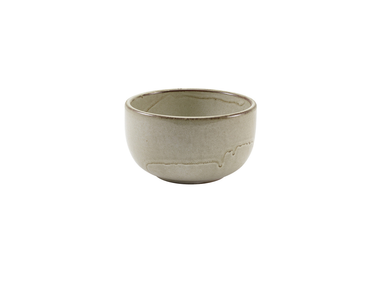 Terra Porcelain Grey Round Bowl 12.5cm 6 Pack