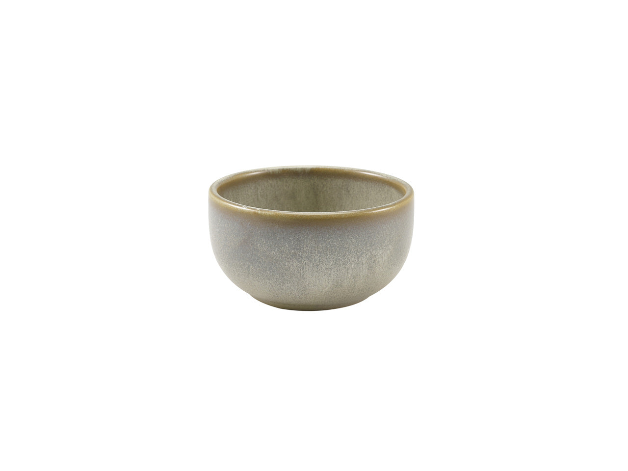 Terra Porcelain Matt Grey Round Bowl 11.5cm 6 Pack