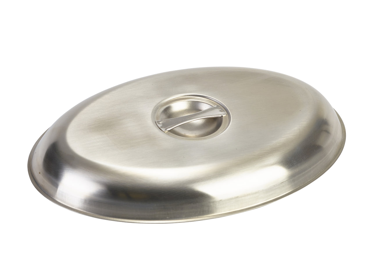 GenWare Stainless Steel Cover For Oval Vegetable Dish 14 Inch