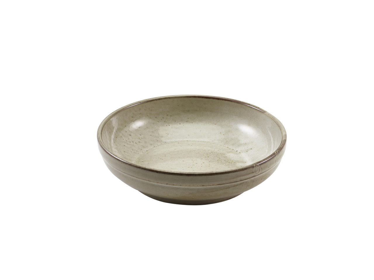 Terra Porcelain Grey Coupe Bowl 20cm 6 Pack