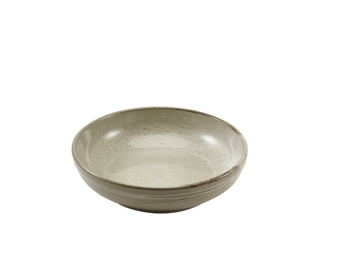 Terra Porcelain Grey Coupe Bowl 23cm 6 Pack