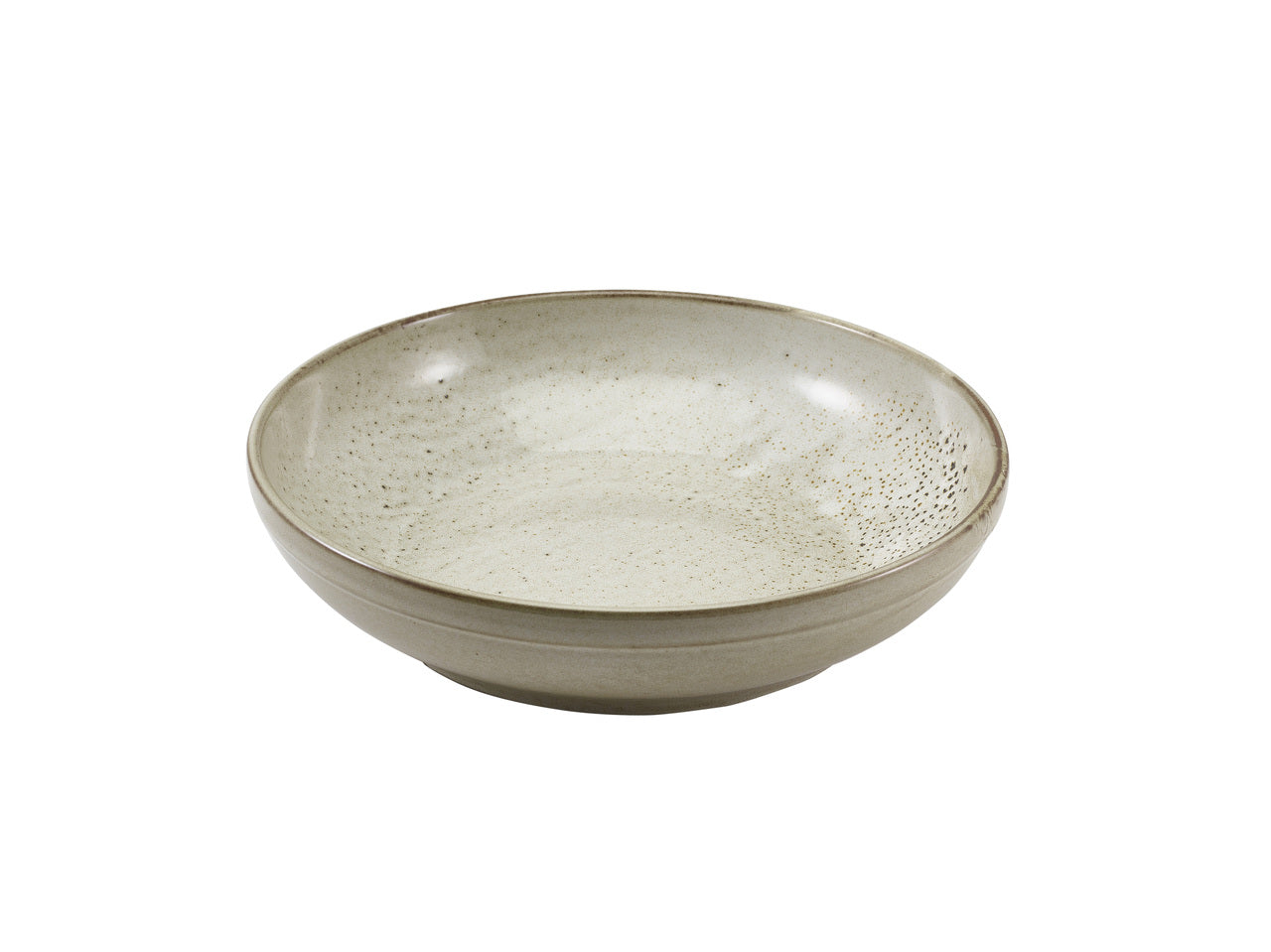 Terra Porcelain Grey Coupe Bowl 27.5cm 6 Pack