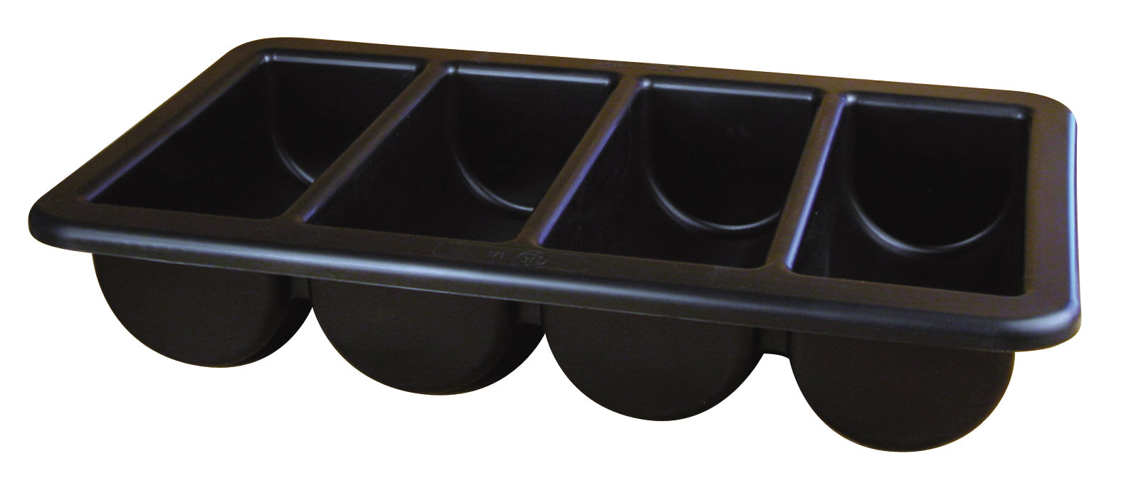 Cutlery Tray/Box 1/1 Black 13" X 21"