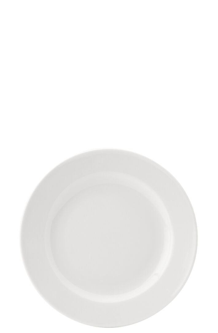 Utopia Pure White Wide Rim Plate 6.75 Inch 17cm 24 Pack