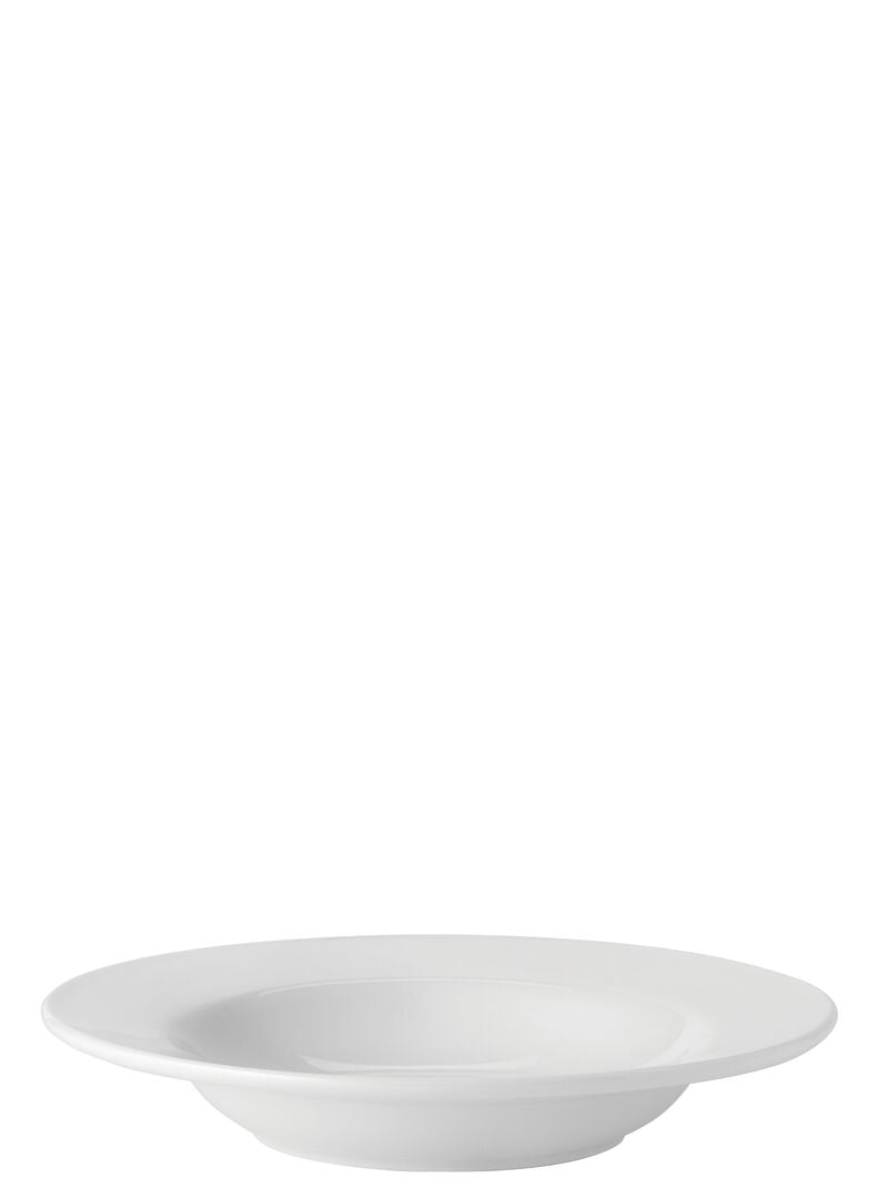 Utopia Pure White Rimmed Soup Bowls 9" 22.5cm 24 Pack