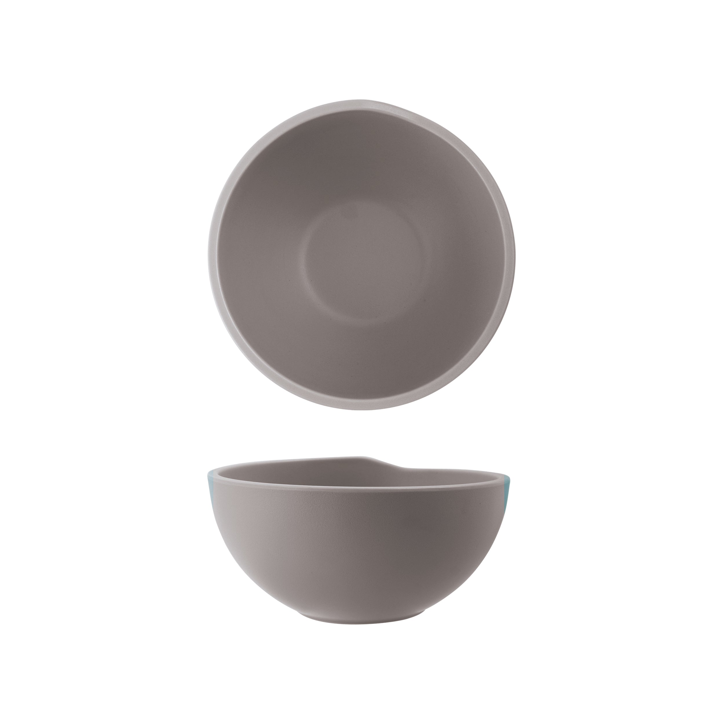 Sand Brown Copenhagen Melamine Bowl 15.5 x 7.5cm 6 Pack