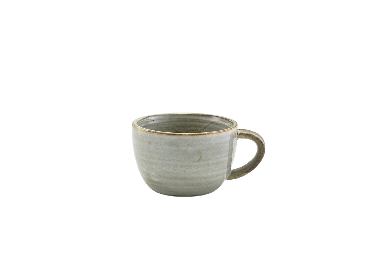 Terra Porcelain Grey Coffee Cup 22cl/7.75oz 6 Pack